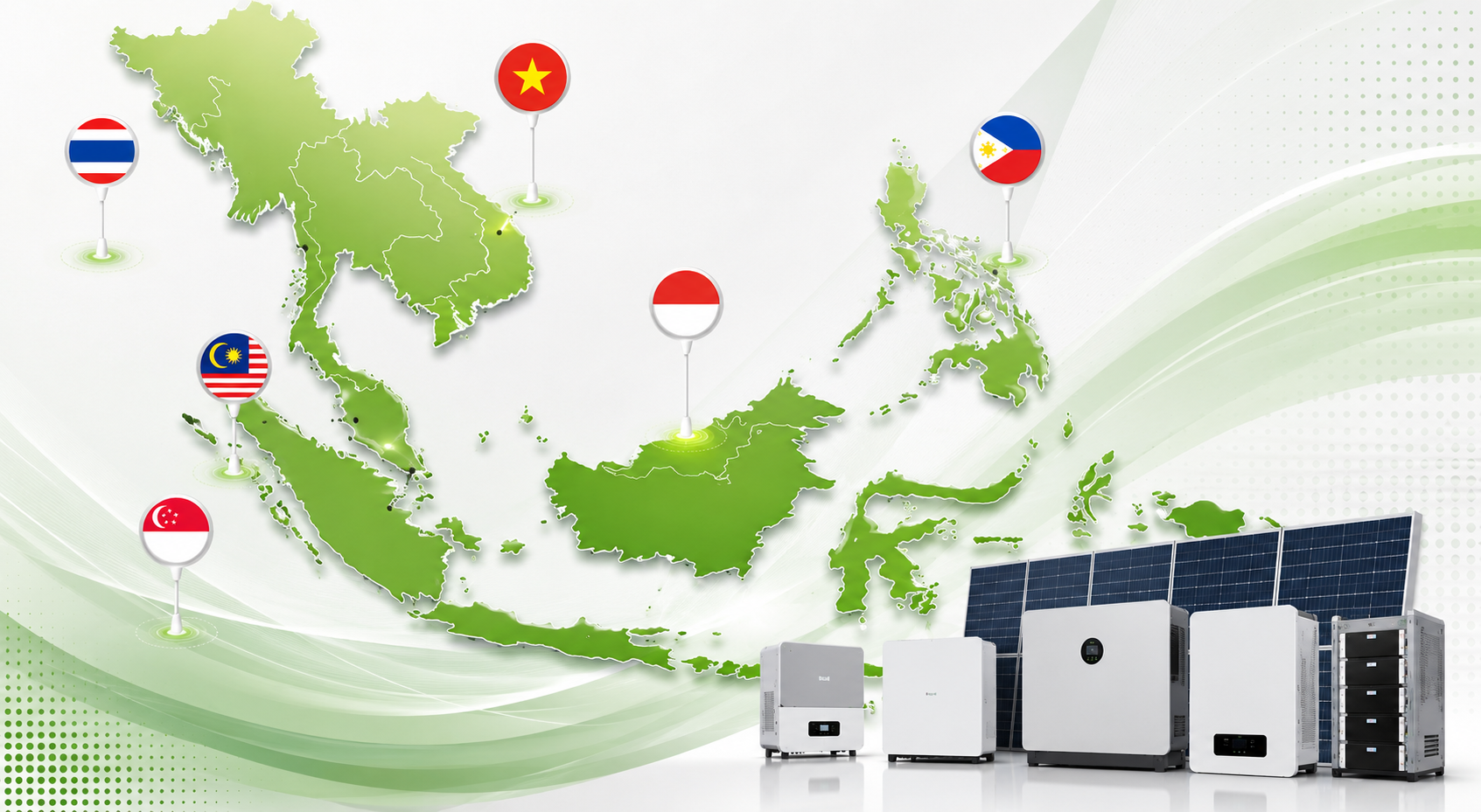 GA Solar Products Across Southeast Asia